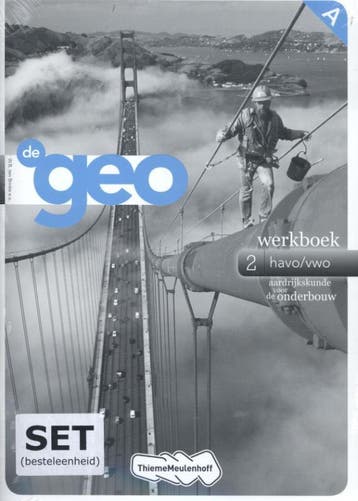 De Geo werkboek havovwo 9789006372793, Verzenden, Zo goed als nieuw