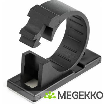 StarTech.com 100 Zelfklevende Kabelmanagement Clips, 17mm,, Verzenden, Nieuw