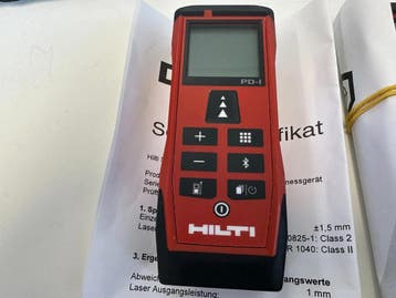 1x Hilti PD-I Entfernungsmesser Distanzmessgerät +, Ophalen of Verzenden, Gebruikt