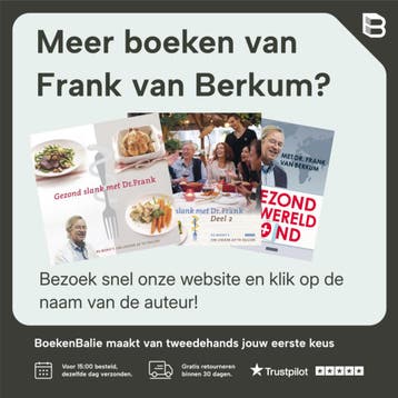 100 simpele gerechten om lekker af te vallen Lente, Verzenden, Zo goed als nieuw, Frank van Berkum
