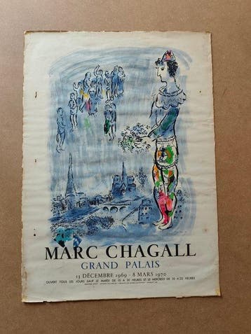 Marc Chagall - Mourlot - Le magicien de Paris - Jaren 1970