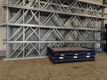 Torri Palletstelling (820cm hoog) gegalvaniseerde staanders