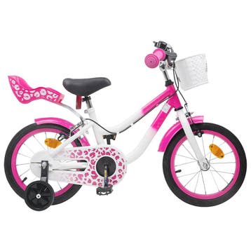 vidaXL Kinderfiets 12 Inch voor 2-4 jaar oud Roze, Verzenden, Nieuw