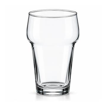 Arcoroc Breda bierglas 28 cl stapelbaar doos à 48 stuks, Huis en Inrichting, Ophalen of Verzenden, Nieuw