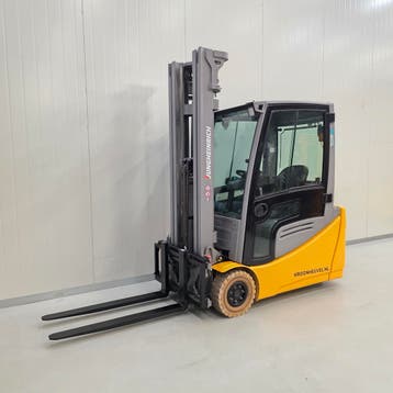 2021 - jungheinrich efg216 - elektrische heftruck 5.50m, 1000 tot 2000 kg, Elektrisch, Heftruck, Jungheinrich 