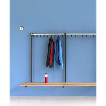 Functionals Tertio BEW wand-garderobebank, Verzenden, Nieuw in verpakking