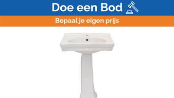 Bieden: Cesame 85655 epoque lavabo 60 white, Ophalen of Verzenden, Nieuw