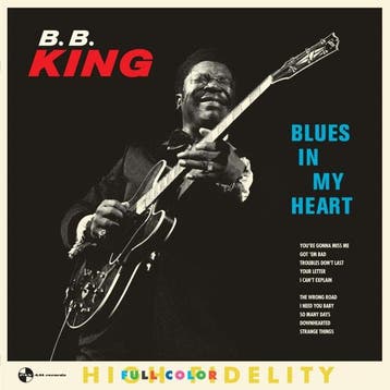 lp nieuw - b.b. king - BLUES IN MY HEART (nieuw), Verzenden, Zo goed als nieuw, Overige formaten