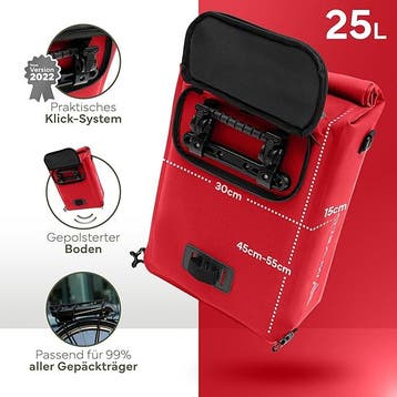 2dekans | MIVELO Fietstas – 3-in-1 Rugzak & Schoudertas –, Ophalen of Verzenden, Zo goed als nieuw, MIVELO