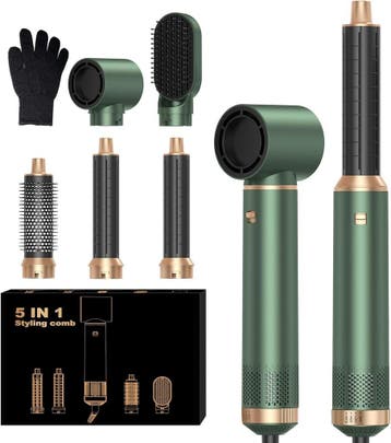 Airbrush 5-in-1 1000W | Tweedekansje | OP=OP, Ophalen of Verzenden, Gebruikt, Haarverzorging