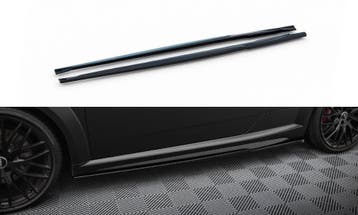Zijskirts Audi TT S-Line / TTS 8S FL Maxton Glans Zwart, Ophalen of Verzenden, Nieuw