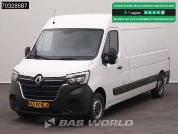 Renault Master 135PK L3H2 LED Airco Cruise Parkeersensoren v, Stof, Gebruikt, Euro 6, Renault
