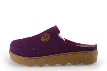 Rohde Pantoffels in maat 38 Paars, Kleding | Dames, Schoenen, Overige kleuren, Verzenden, Rohde, Zo goed als nieuw