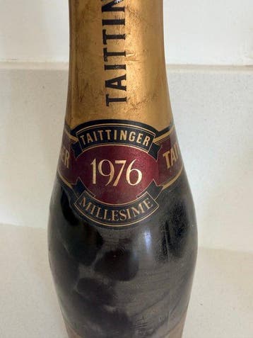1976 Taittinger, Millesime - Champagne - 1 Fles (0,75 liter), Nieuw