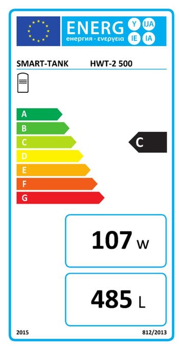 Hygiëneboiler 1000 Liter 1 Warmtewisselaar, Nieuw