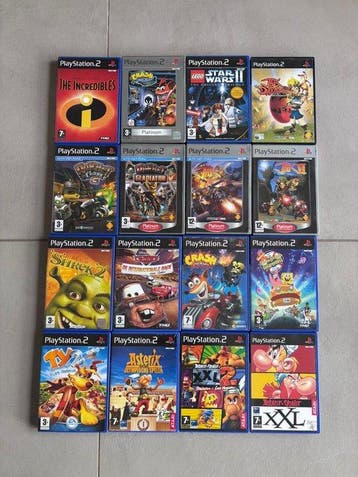 Sony - Playstation 2 (PS2) - PS2 Family Game Lot (16 Titles), Nieuw
