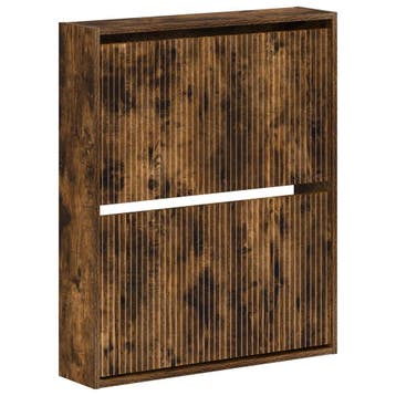 vidaXL Wandgemonteerde Schoenkast ARNHEM 71 x 17 x 86 cm, Verzenden, Nieuw