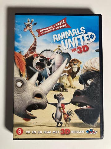 ANIMALS UNITED (3D) (DVD), Verzenden, Gebruikt