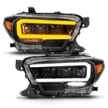 ANZO 16-22 Toyota Tacoma LED Projector Headlights w/ Light, Ophalen of Verzenden, Nieuw