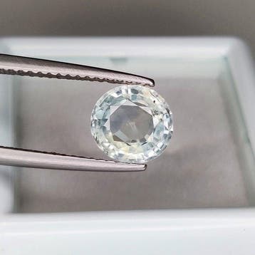 Zonder minimumprijs - 1 pcs Blauw, Groen Saffier - 1.60 ct -, Nieuw