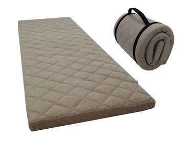Slaapmat Gewatteerd Comfortabel | Premium | Laatste Stuks!, Ophalen of Verzenden, Nieuw, 1-persoons