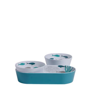Scheepsservies Coastal Snackset, Watersport en Boten, Ophalen of Verzenden, Nieuw