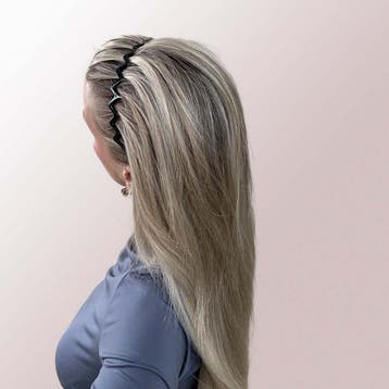 Haarspullen Trendy Zigzag Haarband Zwart, Sieraden, Tassen en Uiterlijk, Uiterlijk | Haarverzorging, Ophalen of Verzenden, Nieuw