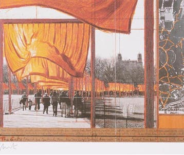 Christo (1935-2020) - The Gates - Project for Central Park