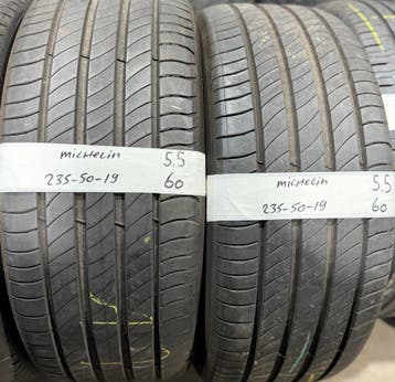 2x235-50-19 Michelin Zomer 2x5.5m €60 Per Band 235 50 19, Gebruikt, 235 mm, Band(en), Personenwagen