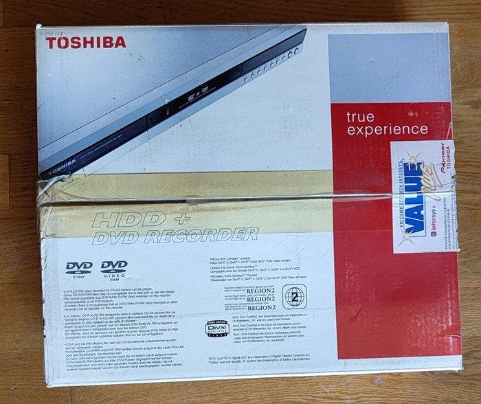 Toshiba RD-XS24 Recorder - DVD-speler, Verzamelen, Fotografica en Filmapparatuur