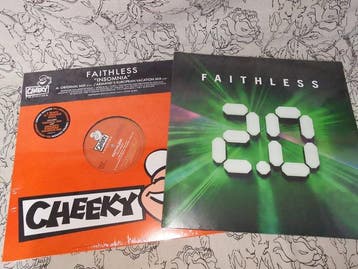 Faithless - 2x Records - inc. Orange Vinyl, 30th Anniversary, Nieuw in verpakking