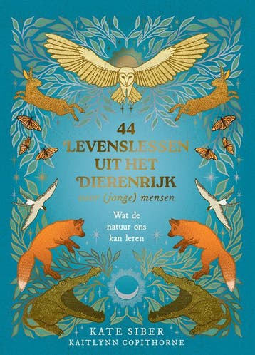 44 Levenslessen Uit Het Dierenrijk Voor (Jonge) Mensen, Boeken, Kinderboeken | Jeugd | onder 10 jaar, Ophalen of Verzenden, Nieuw