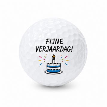 Fijne Verjaardag golfbal - Wilson Smart Core - 15, Ophalen of Verzenden, Nieuw