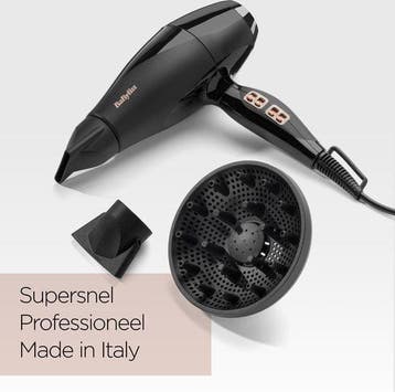 BaByliss Power Pro 2300 6716DE Föhn - Föhn met diffuser en 2, Verzenden, Zo goed als nieuw