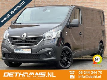 Renault Trafic L2H1 | Financial Lease voor 258 p/mnd, Stof, Gebruikt, Zwart, Overige carrosserieën