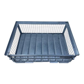 Gitterbox GB022A XL half verzinkt nieuw 1240 x 1035 x 550 mm, Doe-het-zelf en Verbouw, Kratten en Dozen, 100 cm of meer, 60 cm of meer