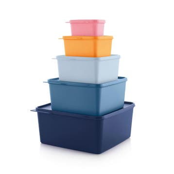 Tupperware Opbergdozen Vierkant (5), Ophalen of Verzenden, Nieuw