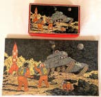 Puzzel - Timbres Tintin en bois – Complet – On a marché sur, Nieuw