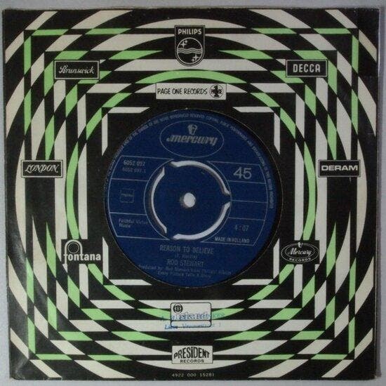Rod Stewart - Reason to believe / Maggie May - Single, Cd's en Dvd's, Vinyl Singles, Verzenden