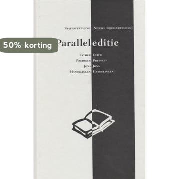 PARALLELEDITIE 1 - Es/Pred/Jona/Hand 9789050309875, Verzenden, Gelezen, BIJBELVERT./STV NIEUWE