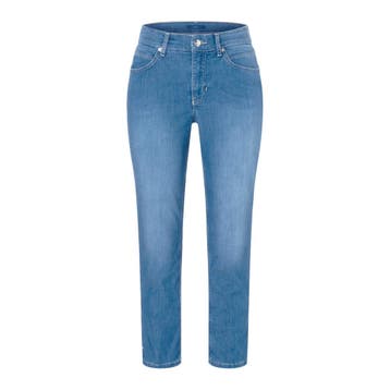 MAC • blauwe Melanie 7/8 summer jeans • 34, MAC, Verzenden, Nieuw, Blauw