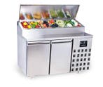 Saladette 2 Deuren 7X 1/3Gn Pan, Zakelijke goederen, Horeca | Keukenapparatuur, Verzenden, Nieuw in verpakking, Koelen en Vriezen