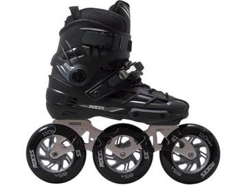 Roces Ego TIF 3x110 - Skeelers - 110 mm wielen - Zwart, Verzenden, Zo goed als nieuw