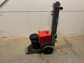 Janser Master MOBIL Vario Stripper Stille vloerbedekking, Ophalen of Verzenden, Gebruikt
