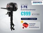 Hidea Buitenboordmotoren - De scherpste prijzen in de markt, Watersport en Boten, Ophalen of Verzenden, Nieuw, Benzine, Buitenboordmotor