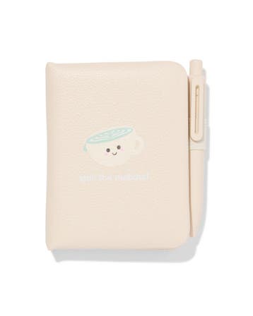 HEMA Notitieboek met pen 12x8.5x1.5 gelinieerd matcha, Diversen, Verzenden, Nieuw
