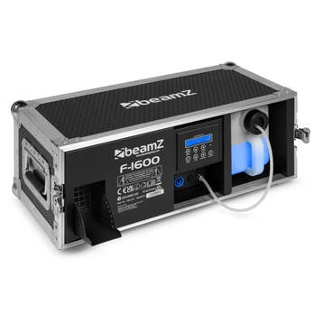 beamZ F1600 Fazer 1600W in Flightcase met DMX en Instelbare, Ophalen of Verzenden, Nieuw