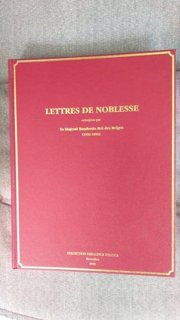 Bounam de Ryckholt (Philippe de) - Lettres de noblesse