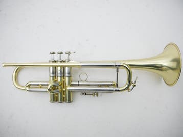Trompet Bach model Stradivarius Mt. Vernon M Bore # 1958, Muziek en Instrumenten, Ophalen of Verzenden, Gebruikt
