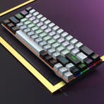 2dekans | HXSJ V800 RGB Mechanisch gaming toetsenbord -, Ophalen of Verzenden, Zo goed als nieuw, HxSJ